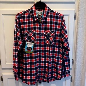 Dixxon "American Summer" Plaid Flannel Shirt